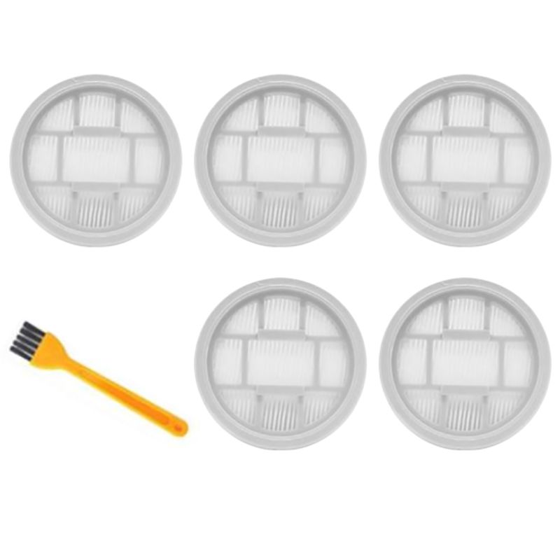 Xiaomi deerma vc20s vc20 হ্যান্ডেল ভ্যাকুয়াম ক্লিনার পার্টস ফিল্টার 5 পিস এর জন্য হ্যান্ডেল ভ্যাকুয়াম ক্লিনার হেপা ফিল্টার