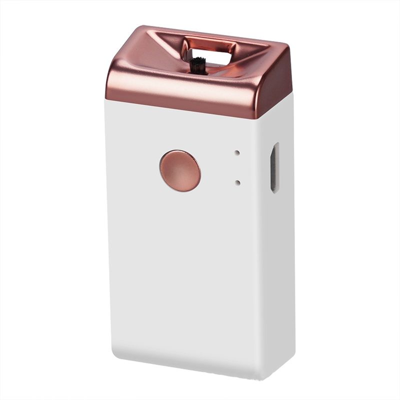 USB Portable Air Purifier Personal Wearable Necklace Negative Ionizer Mini Air Cleaner Air Freshener White