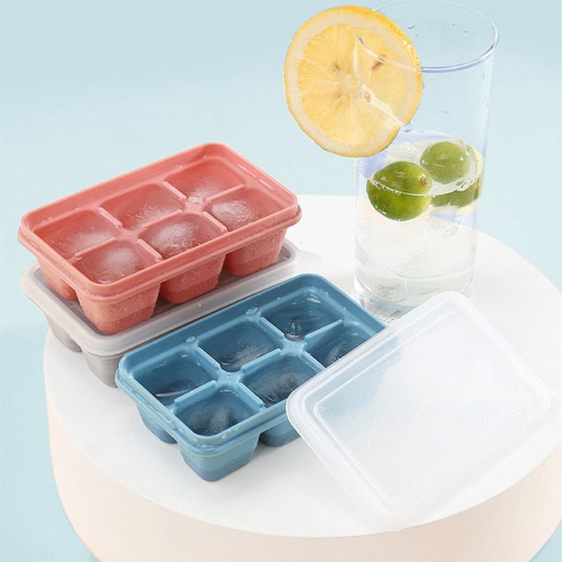Household Tools Honeycomb Ice Molds Food Grade Flexible Silicone Ice Molds for   Convenient Ice Making Mold New
