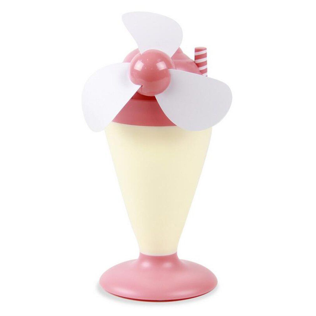 Creative USB Fan Mini Portable Desktop Cooling Desk Quiet Fan Home Office