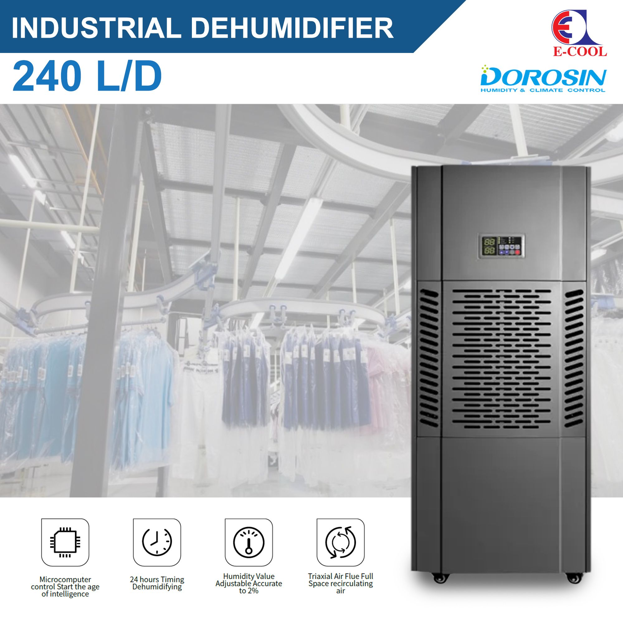 INDUSTRIAL DEHUMIDIFIER