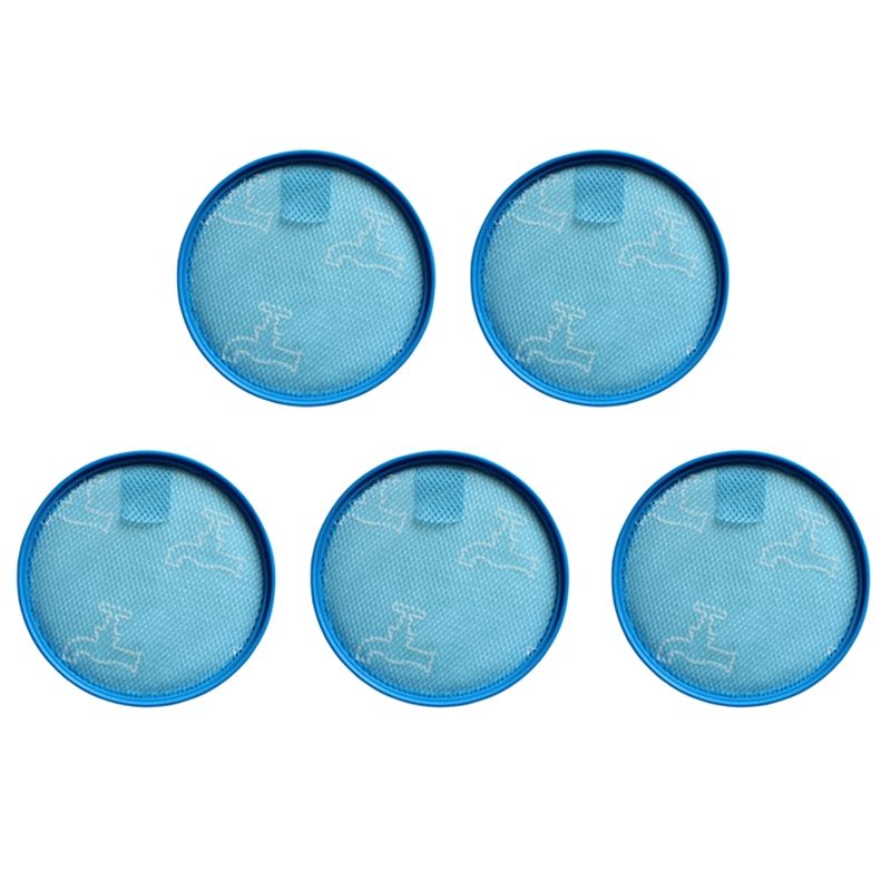 5 Pieces Hepa Filter for Vacuum Cleaner Parts Replacement Pre-Motor Washable 134 mm Diamete for Dyson DC25 DC25I
