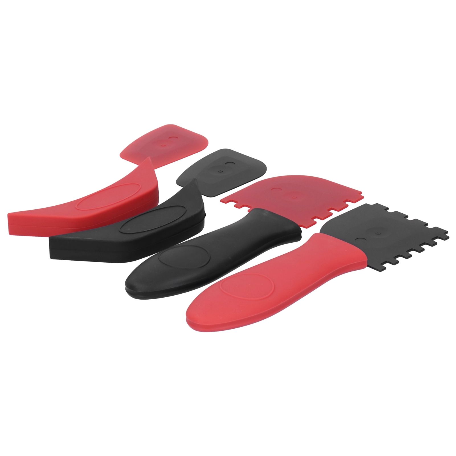 Kitchen Cooking Accessories Hot Handle Holder Set Silicone Grill Pan Scraper Anti-Scald Insulated Thickened Cookware Sleeve