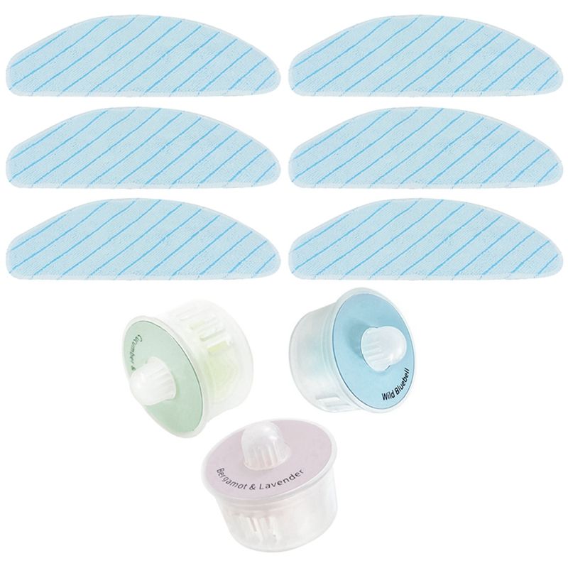 Mop Cloth and Air Freshener Indoor Fragrance for ECOVACS DEEBOT T9 MAX T9 POWER T9 AIVI Fragrance Air Freshener