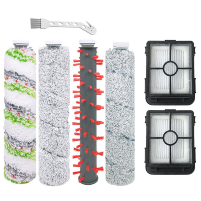 2554A Filter Roller Brush Kit for Bissell Crosswave Max Series 2554 2590 2593 2596 Wet Dry Vacuum Cleaner Parts