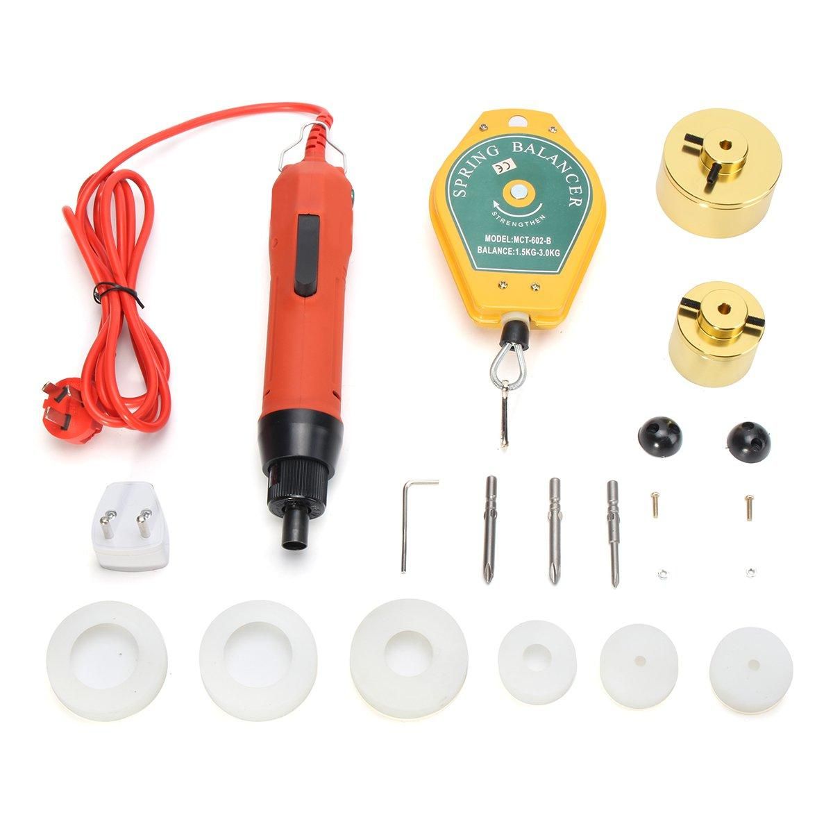 【New collection choose】---220V Handheld Electric Bottle Capping Caps Sealer Sealing Capper Machine 10-50mm