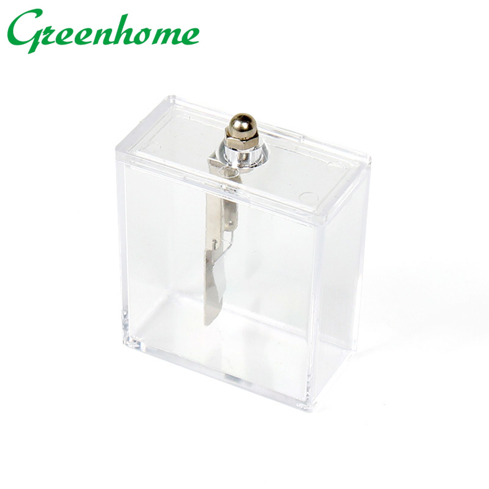 Greenhome Foil Electroscope Easy To Operate Cultivate Interest ABS Triboelectric Static Electricity Foil Electroscope for Student