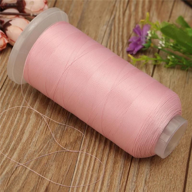 3000 Yards Spool Glow In The Dark Machine Embroidery Sewing Thread Polyester Pink