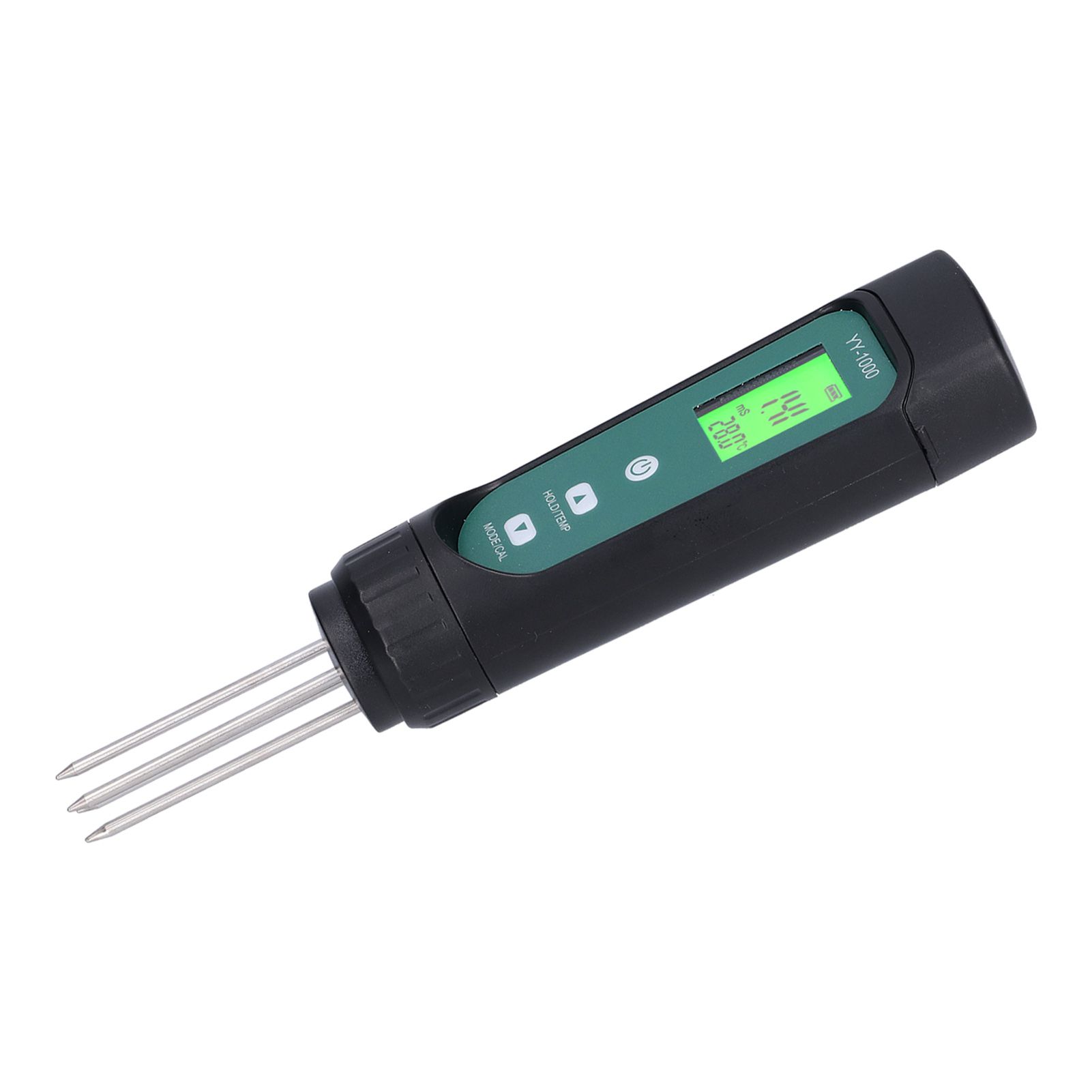 3in1 Soil Tester EC Temperature Moisture Meter For Outdoor Yard Orchards HG