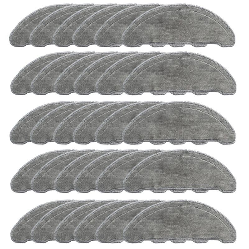 30Pcs Replacement Mops Cloths Accessories Sets Parts for Roidmi EVE Plus Robot Vacuum Cleaner Spare Parts Accessories