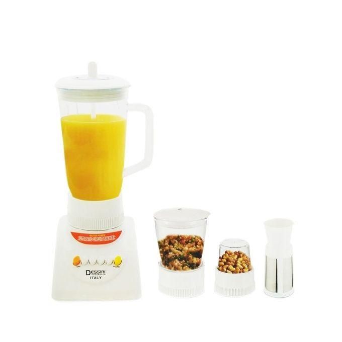 4 In 1 Blender and Grinder 1.5L – White