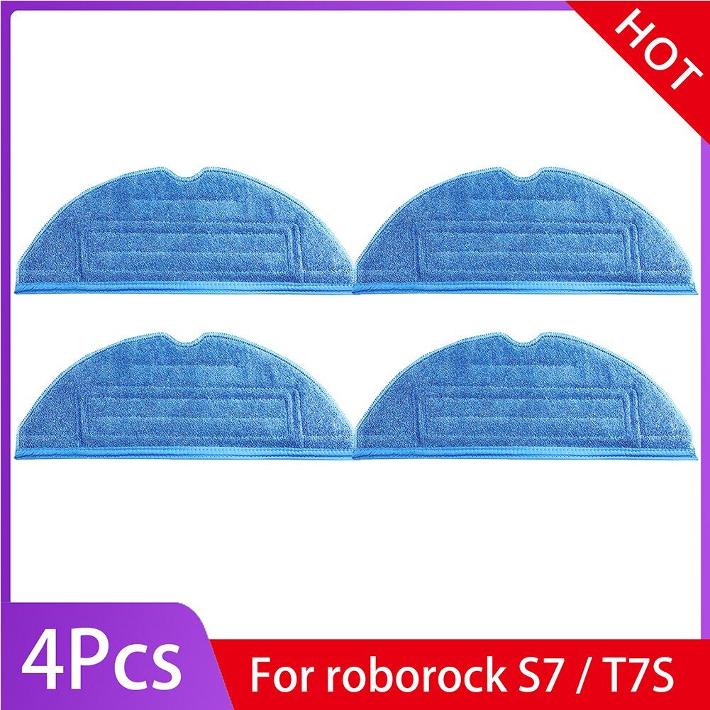 Accessories Main Side Brush Mops Cloths Water Tank Dustbin HEPA Filters Charge Docking For Roborock S7 s7max s7maxv S70  Cleaner-Set 05