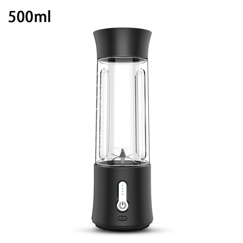 Portable Size USB Electric Fruit Juicer Handheld Smoothie Maker Blender Rechargeable Mini Portable Juice Cup Water Outdoor tools