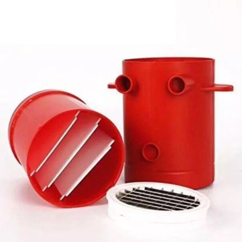 Kitchen Microwave Potato Slicers 2-in-1 Potato Maker Cup French Fries Cutter