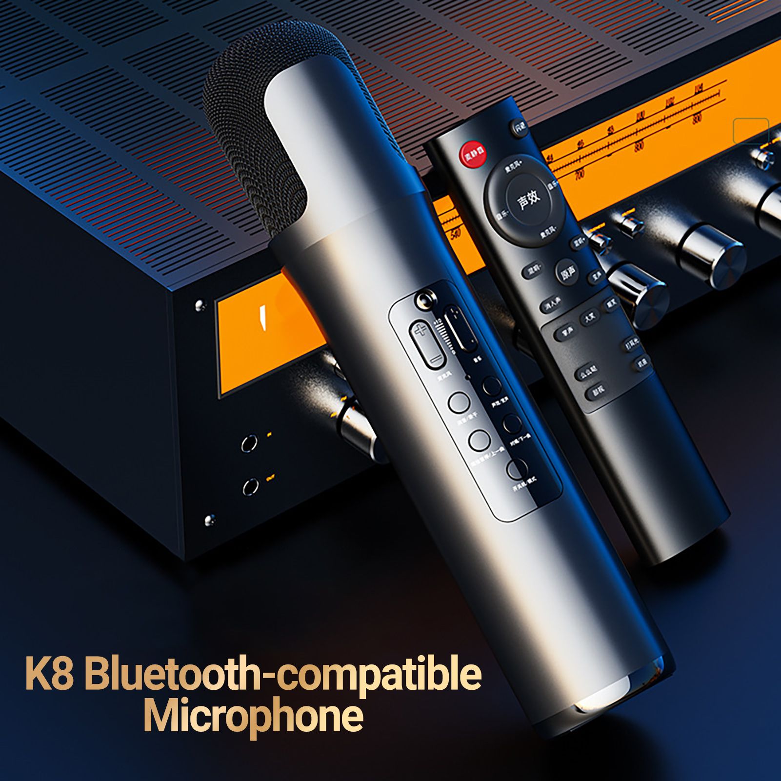 Bluetooth-compatiblecrophone Widely Compatible Bluetooth-compatible 5.0 Porle Recordingcrophone