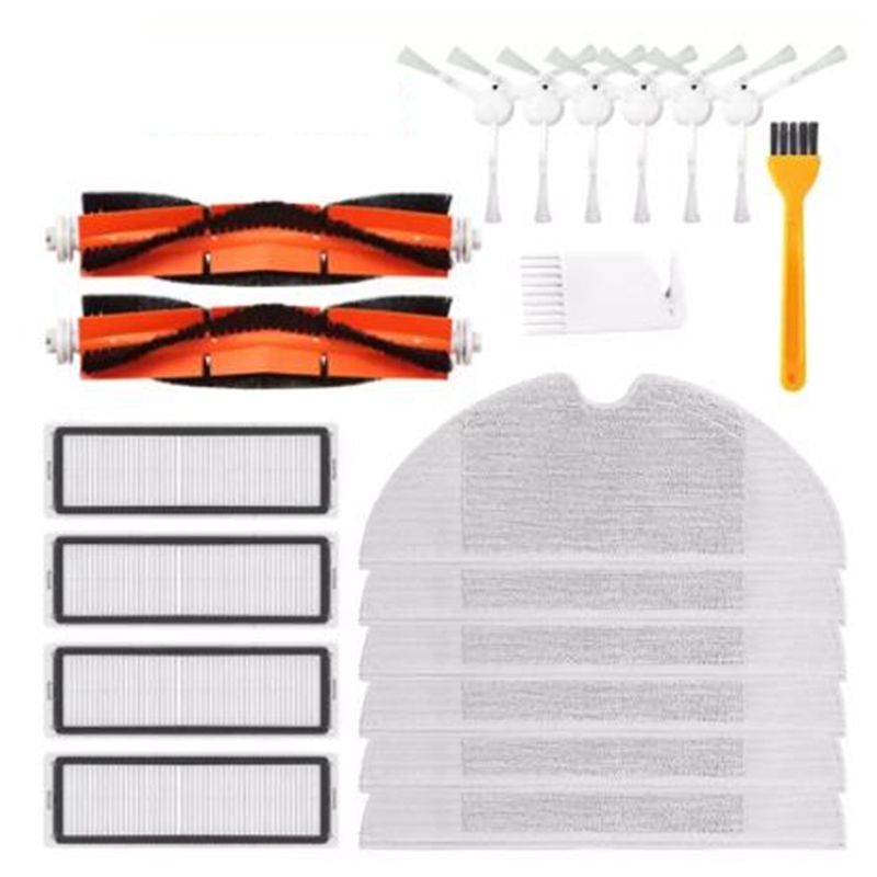 Main Brush Side Brush Filter Mop for Xiaomi Mijia 1C STYTJ01ZHM Robot Vacuum Cleaner Parts Accessories