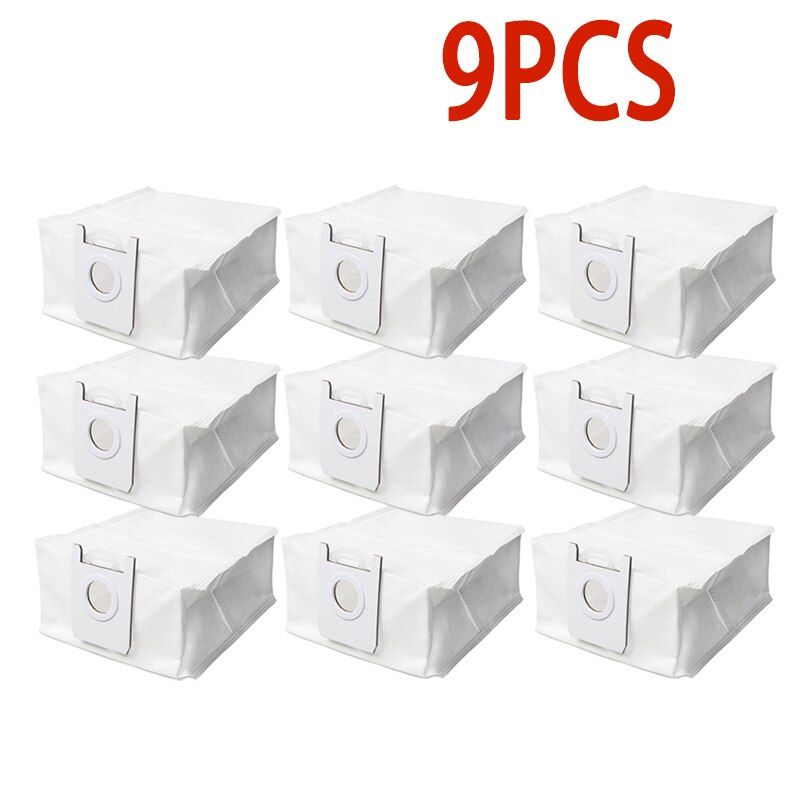 For RoidEVE Plus Bag Robot Vacuum Cleaner Dust Bags Garbage Storage Bag Replacement Accessories Professional Parts-9PCS Dust bag