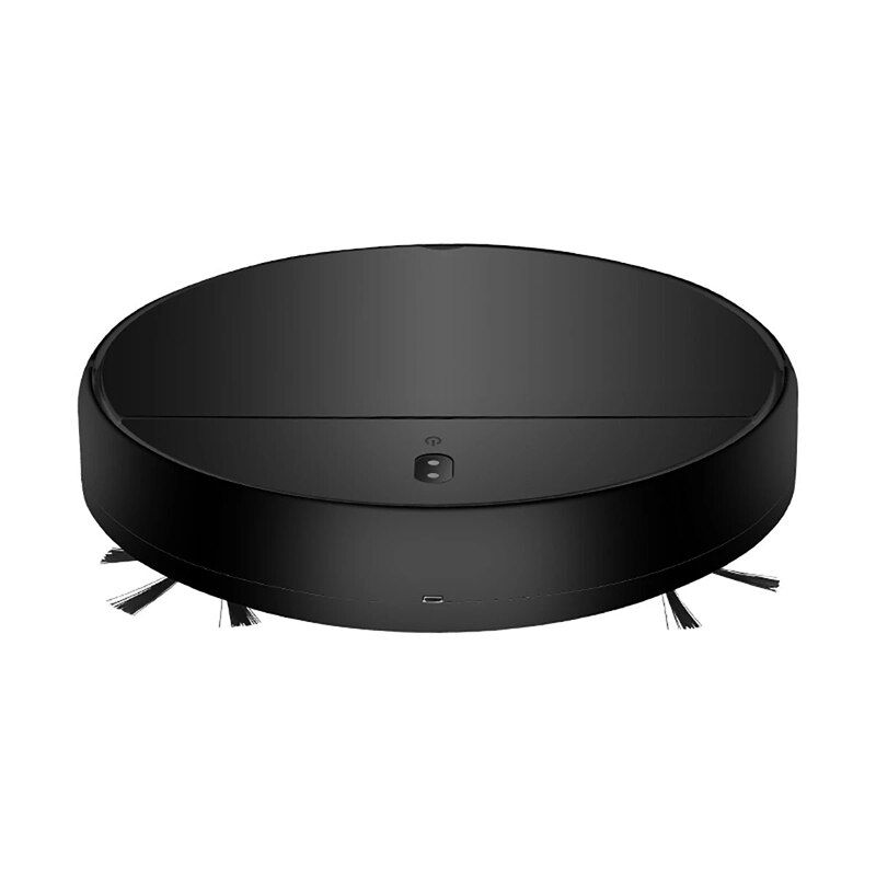 Robot Vacuum Cleaner Smart Press Control 3 Cleaning Modes USB Charging Automatic Vacuum Cleaner Dry Wet Sweeping-black