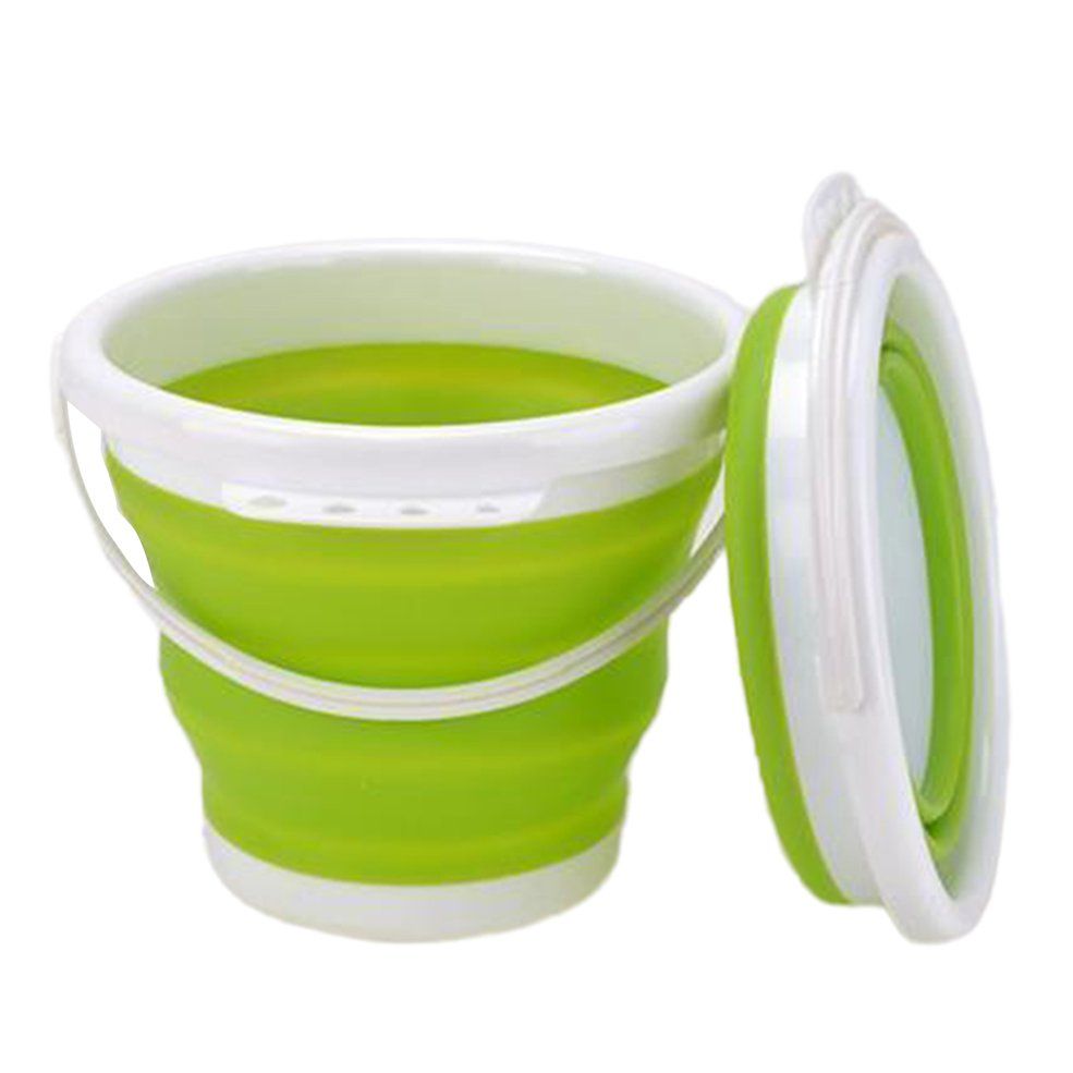 MA Detachable washing machine portable special bucket Retractable plastic household Thicken travel outdoor Car washing bucket