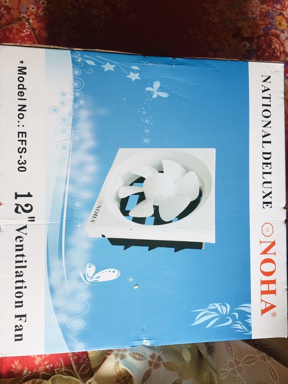 Exhaust Fan Wall type 12″ inch - White