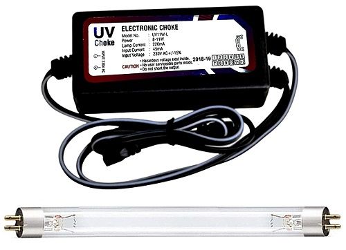 Water Purifier Maintenance Service Kit (UV Light/Lamp, Choke and Spare) for All Water Purifier (1, UV Set)