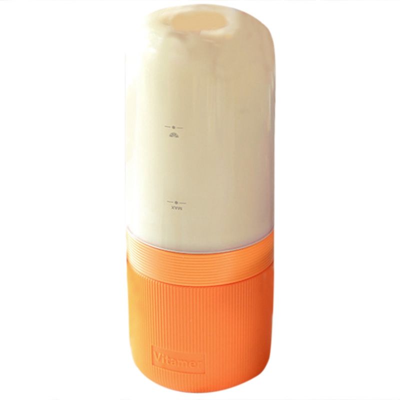 Vitamer Rock Music Juice Cup 400Ml Portable Electric Juicer-Orange Yellow