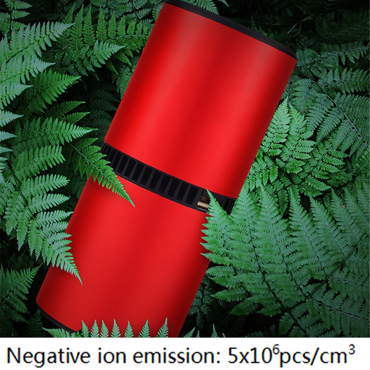 home appliance Mini Portable Car Humidifier Air Purifier Freshener Solid Aroma Diffuser For Car Home Office[Black/Red Optional]