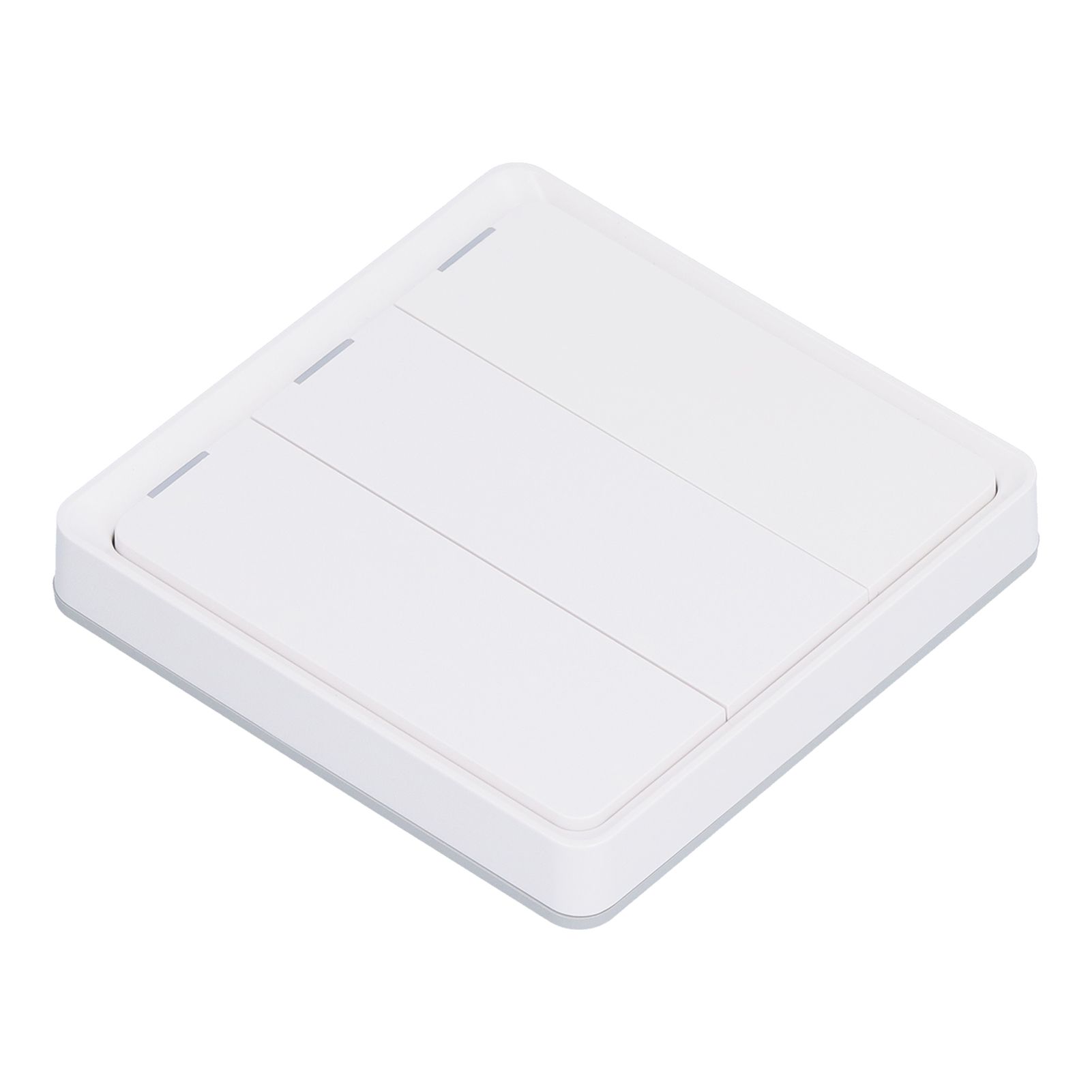 Chenmeng La For Zigbee Wireless Scene Switch 3 Button Controller App Control Voice White