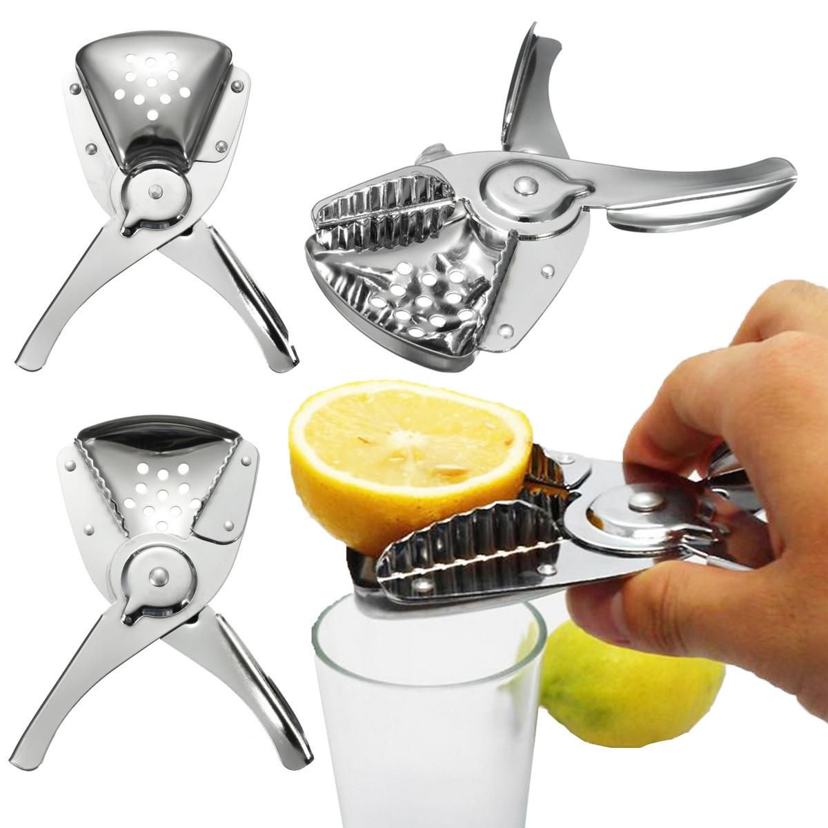 Stainless Fruit Lemon Appliances Lime Orange Citrus Squeezer Juicer Manual Hand Press Tool -