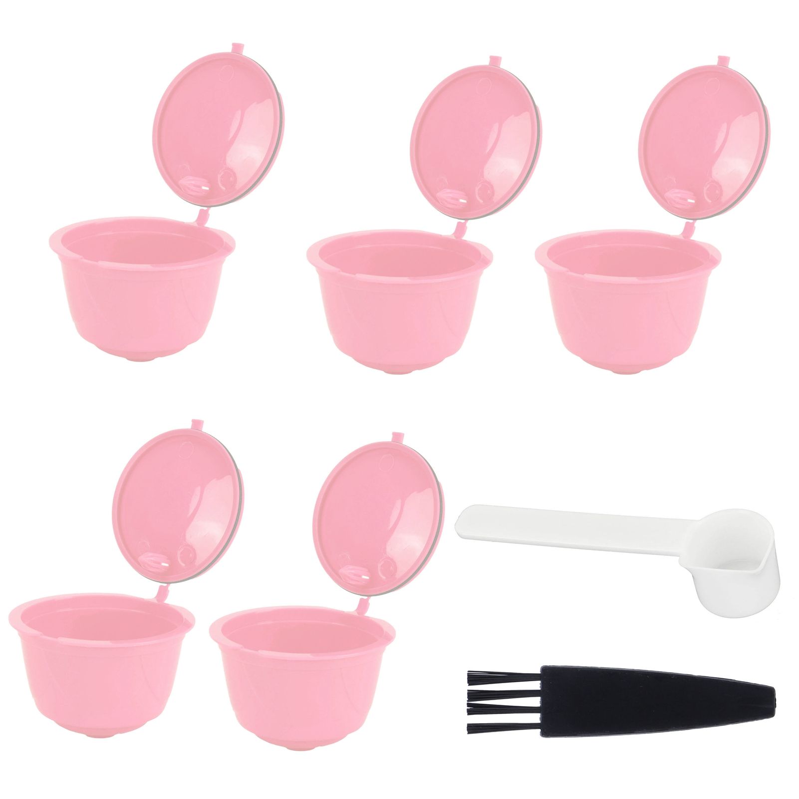 Coffee Reusable Refillable Filter Cup Kit Accessory For DOLCE GP