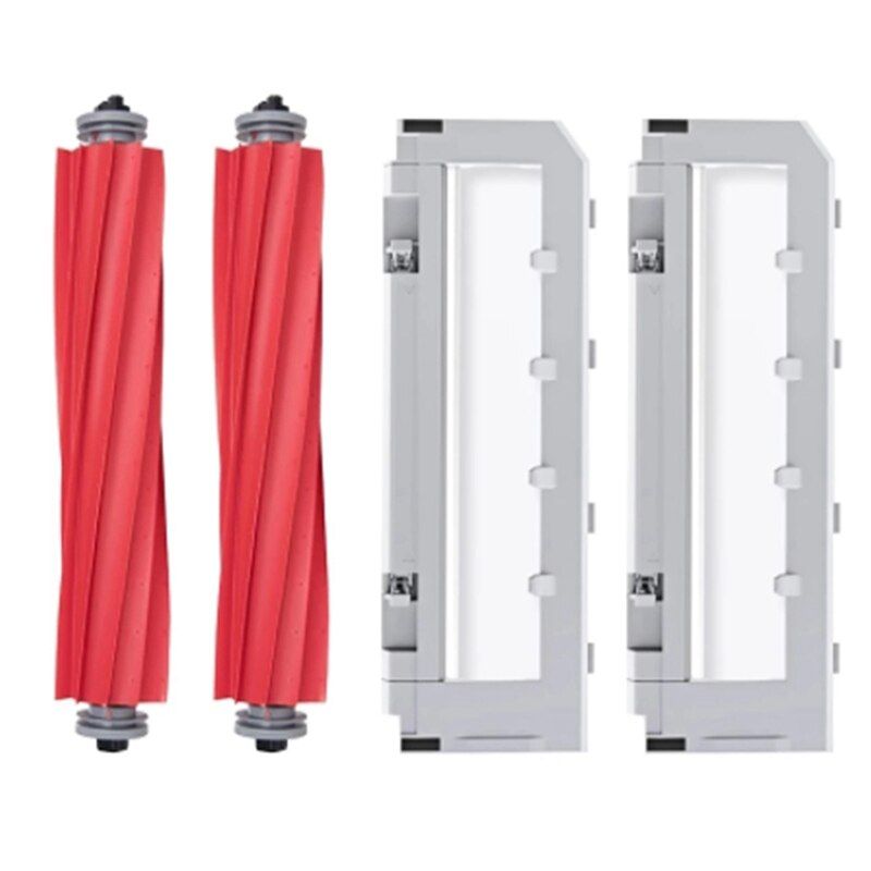 Main Brush Roll Brush Cover Spare Replacements for XiaoRoborock T7S T7S PLUS S7 S7 Max S7 Robot Vacuum Cleaner Parts
