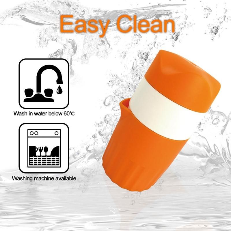 Juice Cup Multi-Function Juicer Mini Baby Juicer Appliances Manually Squeeze Orange Press Lemon Juicer Fruit Juicer Blender Portable Large Capacity -
