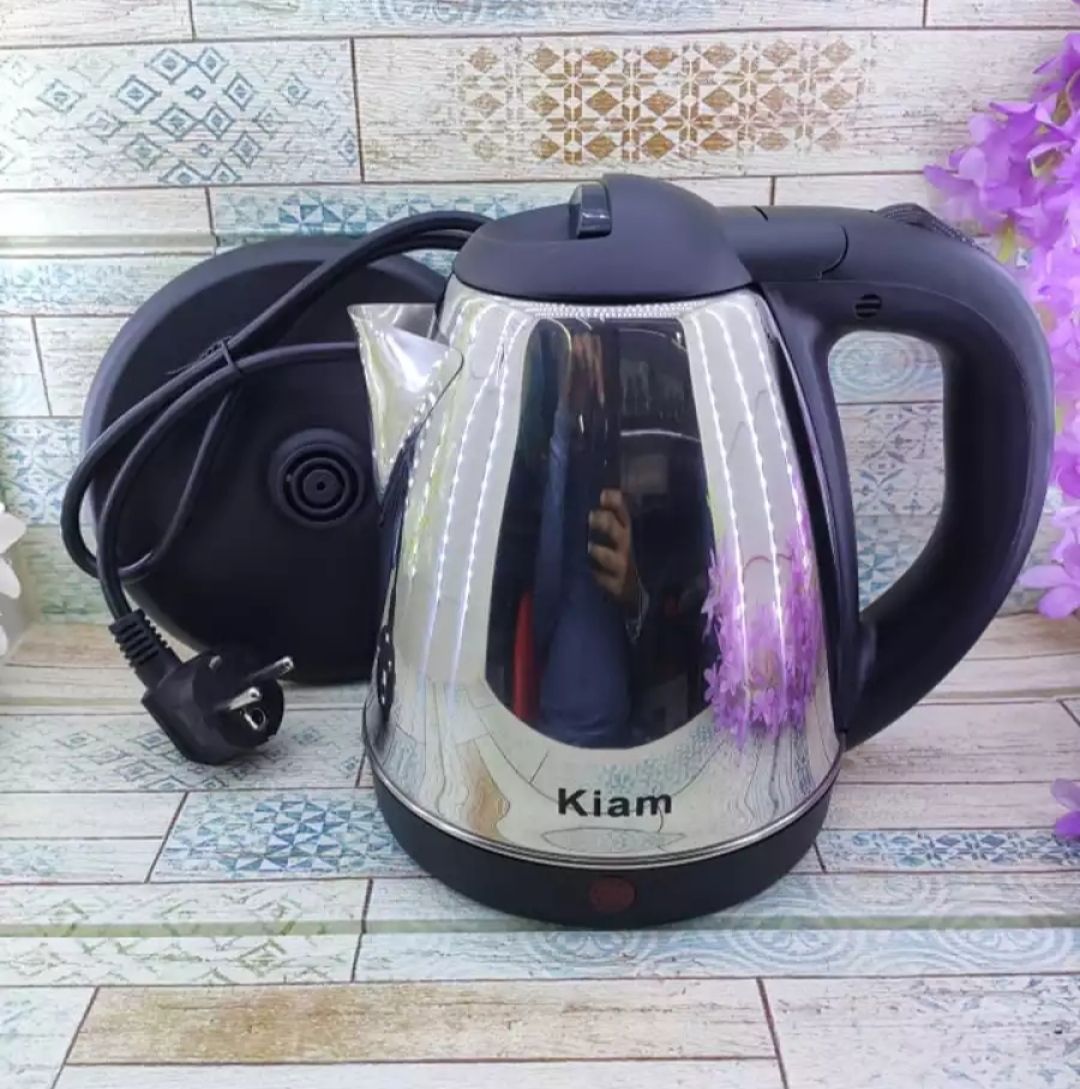 Kiam 1.5 Liter Electric Kettle, For Hot Water, Hot Tea,Hot Coffee