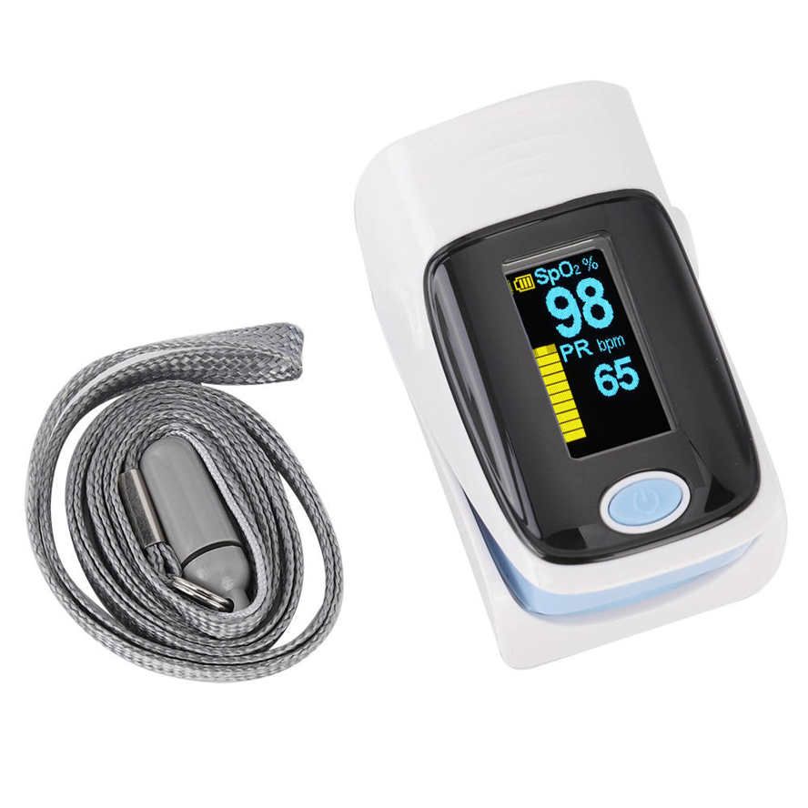 Finger Blood Meter 0.96in Pulse Saturation Oximetry Tester Heart Rate Monitor