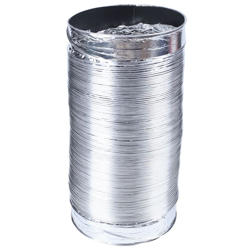3 Meter Length 100Mm/4 Inch Fresh Air System Flexible Alunum Exhaust Duct Pipe Air Ventilation Pipe Hose for Bathroom