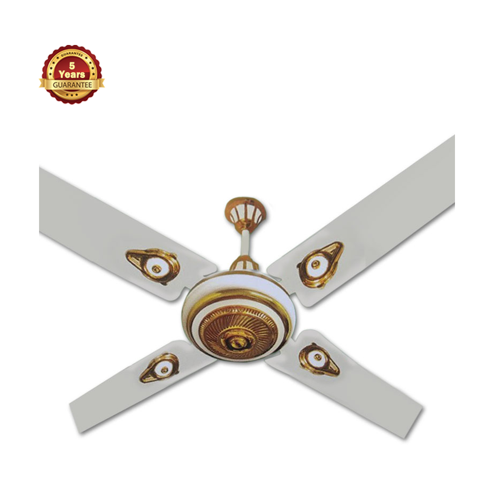 Kashmir Gold 56" inch (1400mm) 4 Blade Aluminum Ceiling Fan.