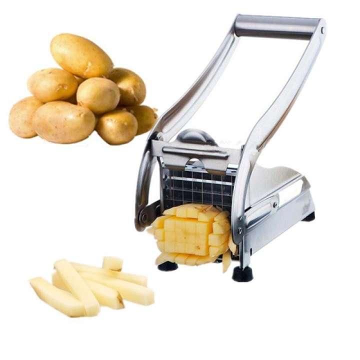 Potato Chopper For French Fries - Silver Potato Chopper For French Fries - Silver