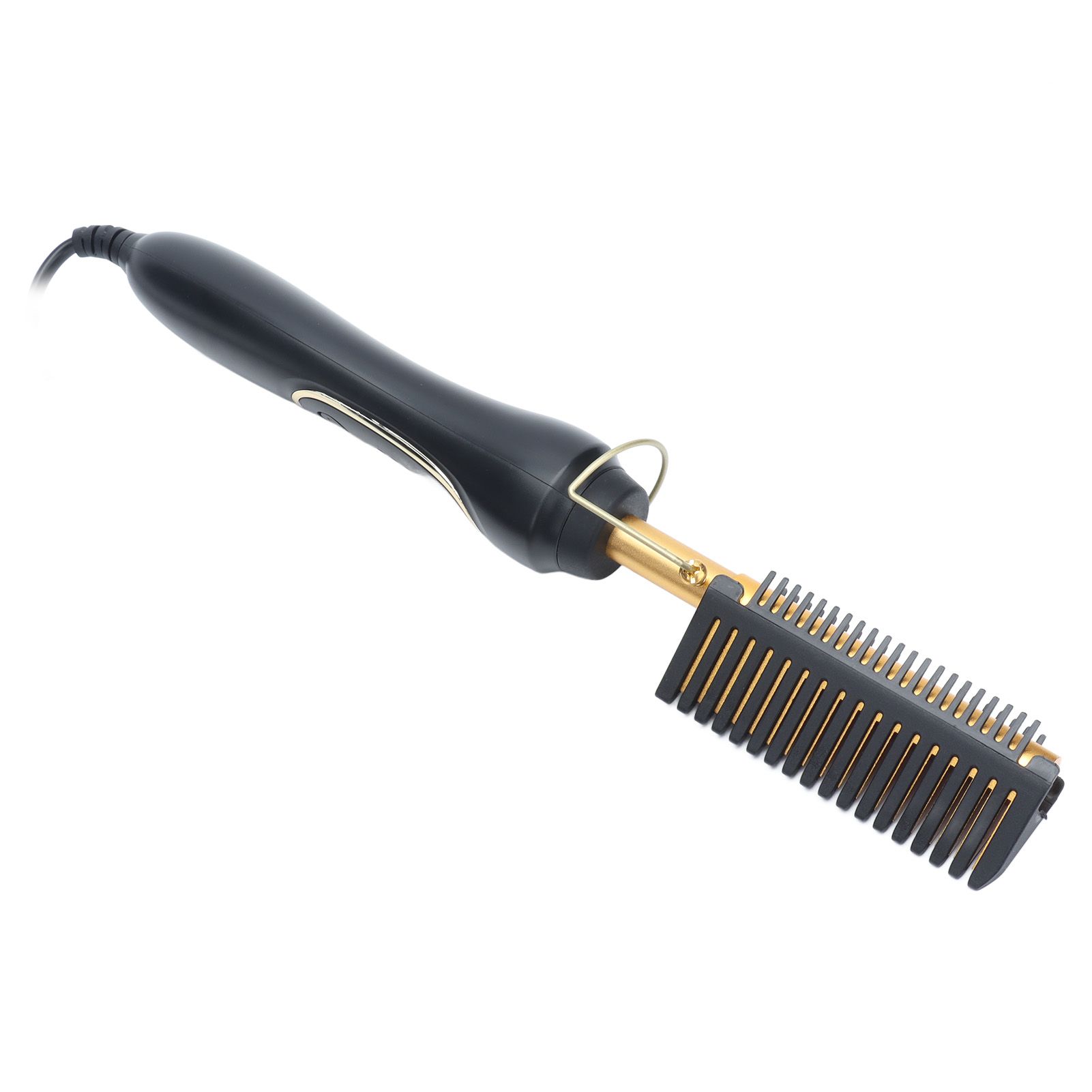 Electric Straightener Brush Beard Hair Comb Flat Curling Iron Heated Hot Tool MN