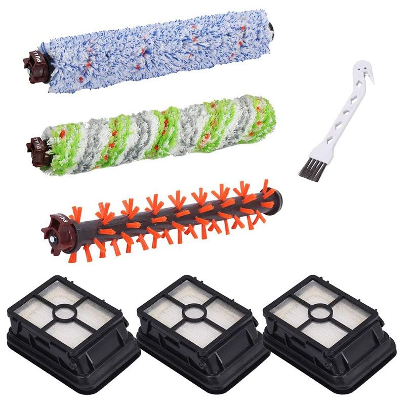 for Bissell Crosswave1785 2306 Series Kit Multi-Surface Brush Roll Pet Brush Roll Rug Brush Roll HEPA Vacuum Filter