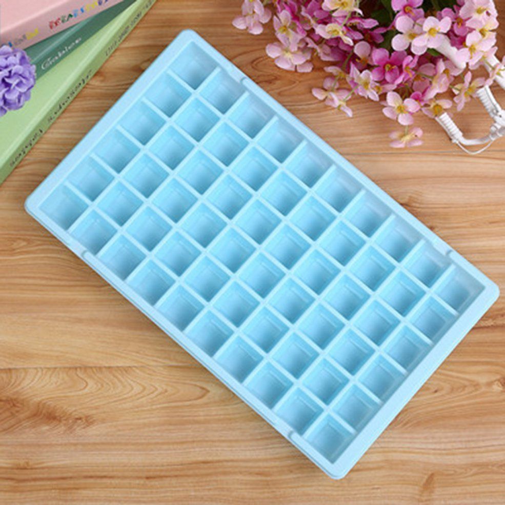 PP60 Gedoge small ice cube ice box Ice Cube Ice Box-Blue