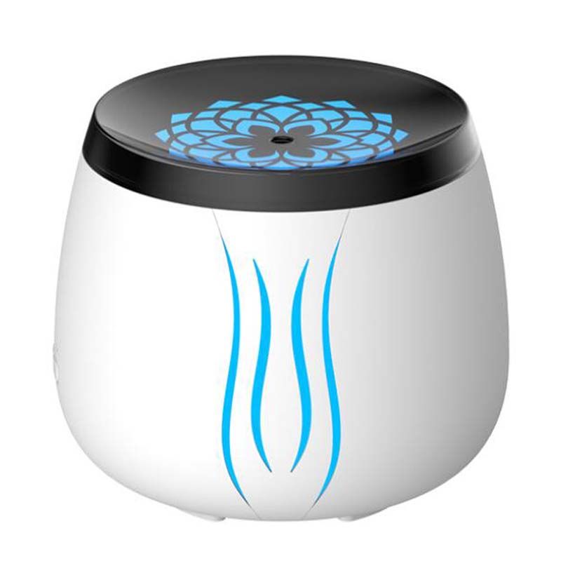 Aromatherapy Humidifier Diffuser Essential fluid Diffuser with Colorful Night Light Air Humidifier for Home, White EU Plug