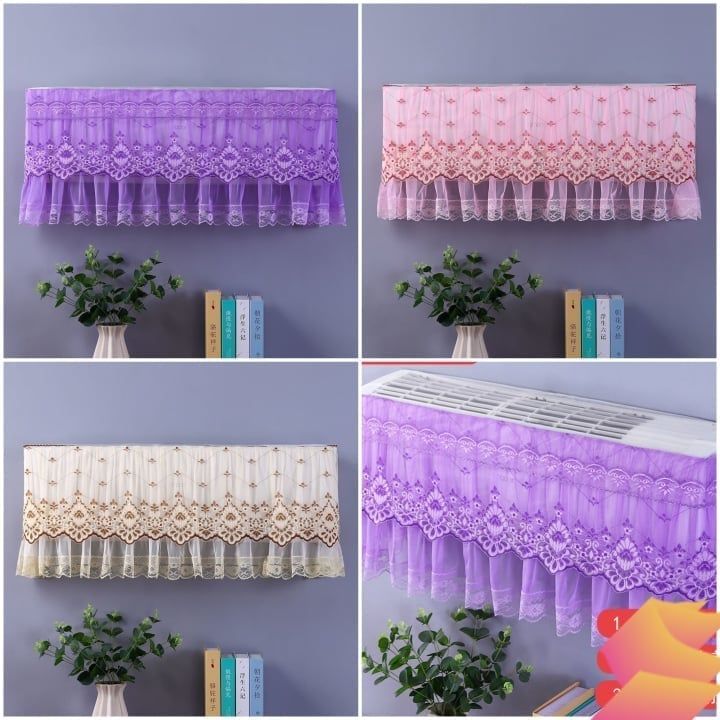Latest Dustproof AC Cover /Air Conditioner (1ton & 1.5Ton) Ac Cover Dustproof Practical Beautiful Design & Colorful Protective Cover/ Air Conditioner Cover, Printing Air Dustproof Cover Only For You.