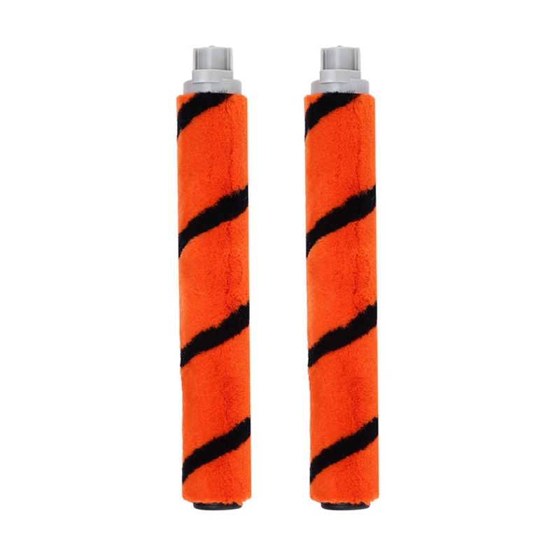 2Pcs Vacuum Cleaner Soft Main Brush Replacement Parts Fit for Shark Shark IF100 IF200 Robot Vacuum Cleaner Accessories