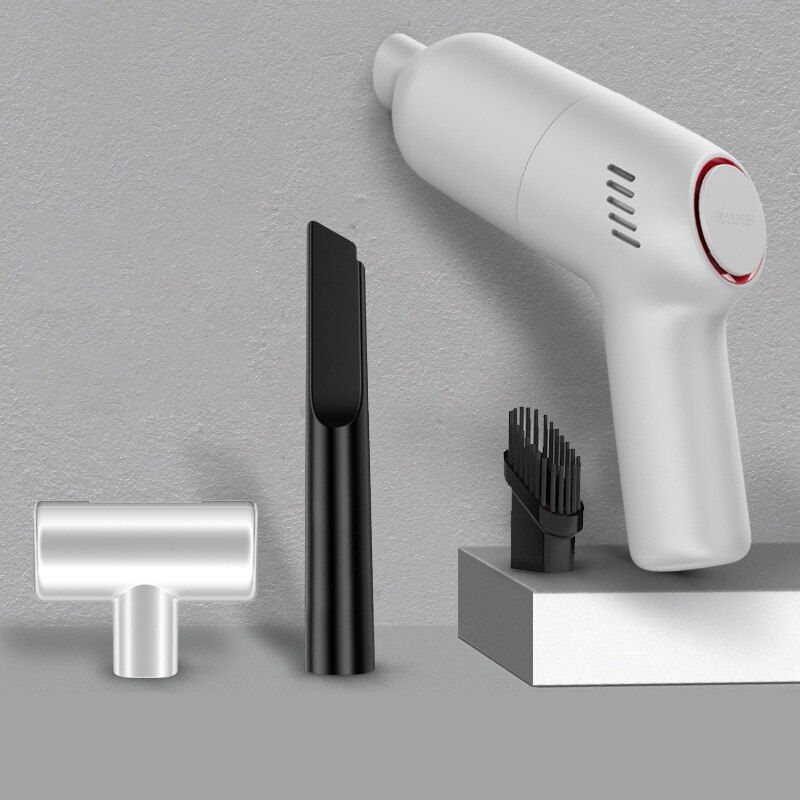 Handheld Car Vacuum Cleaner With 8000Pa Powerful Suction Wireless USB Rechargeable Portable For Home Pet Hair Office Desk-WX125W