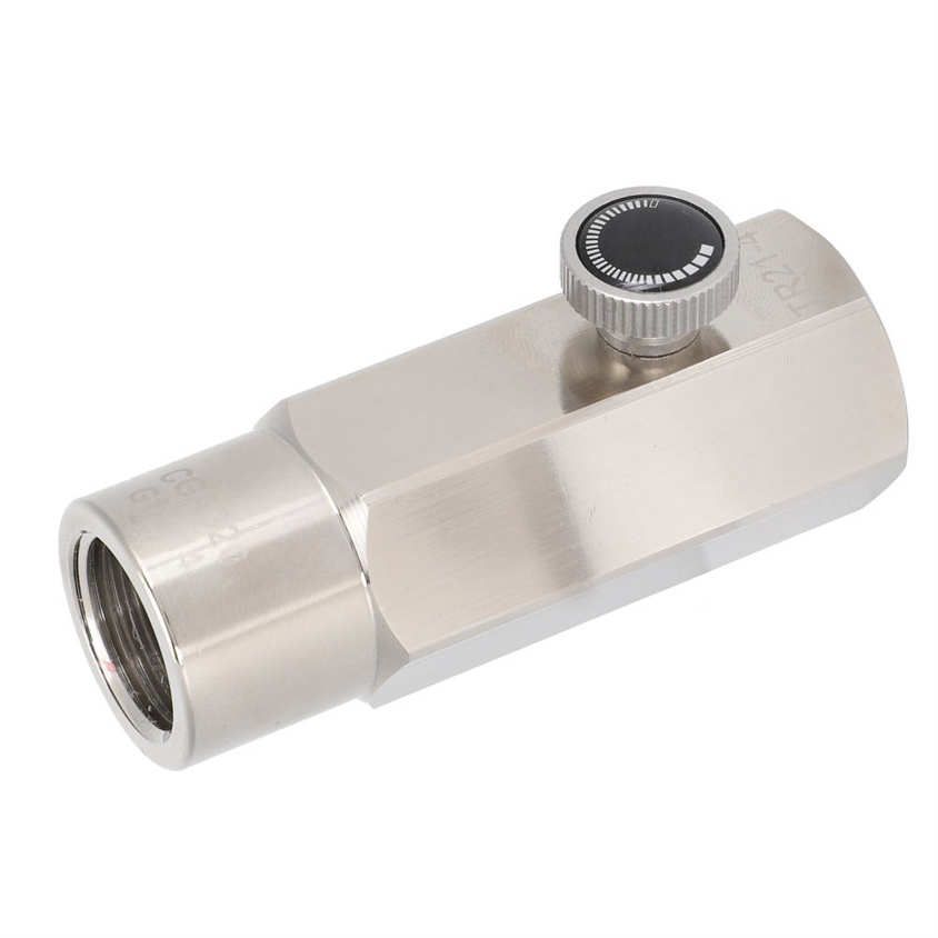 CO2 Refill Adapter Connector Kit Soda W21.8-4 Filling Fit for Club Silver