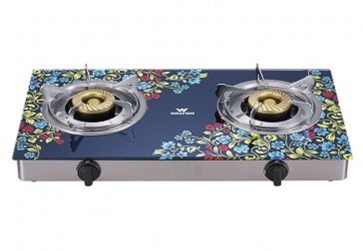Gas stove Glass Top Double Burner WGS-GSLS1 (LPG)