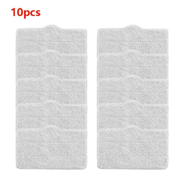 Mop Cleaning Pads For XiaoDeerma DEM ZQ100 ZQ600 ZQ610 Handhold Steam Vacuum Cleaner Mop Cloth Rag Replacement Accessories-10pcs