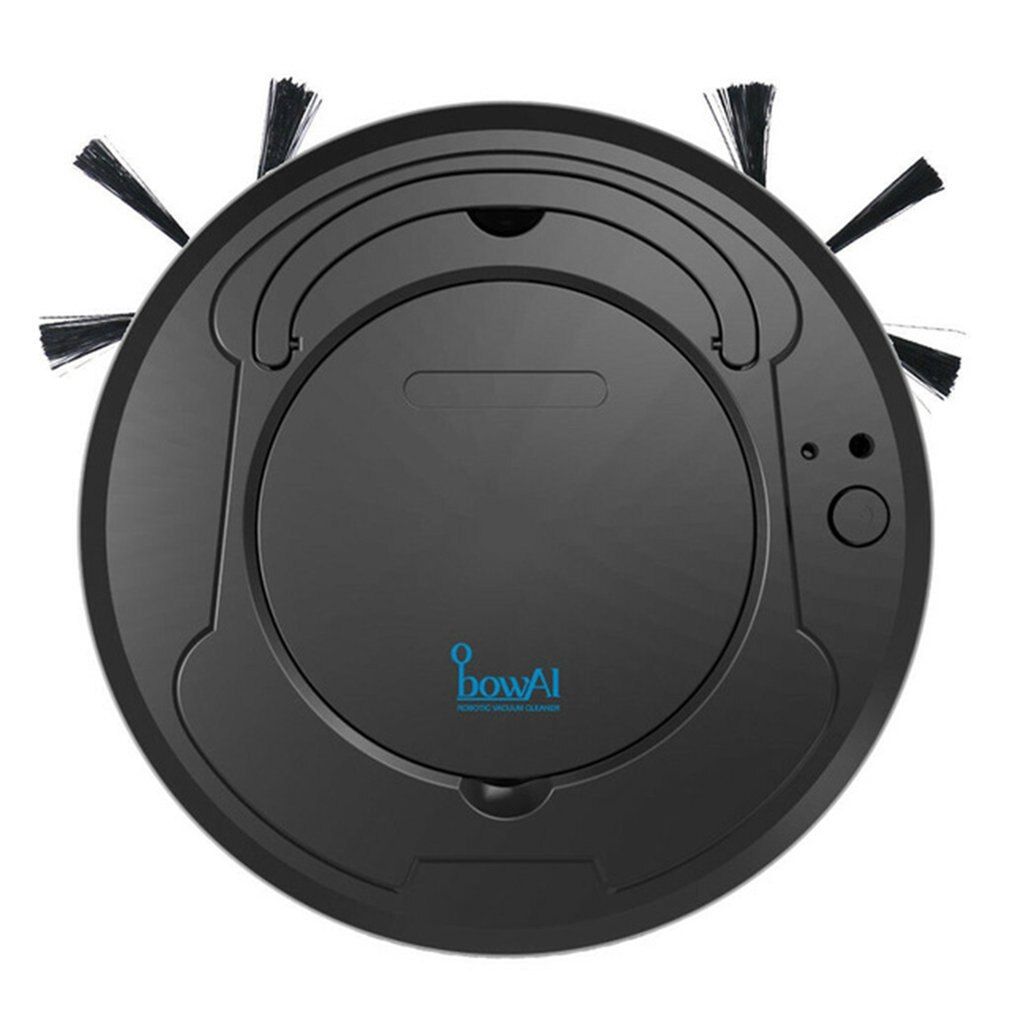 Automatic 3-In-1 Smart Wireless Sweeping Vacuum Cleaner Robot Dry Wet Cleaning Machine Charging Intelligent Vacuum Cleaner-black