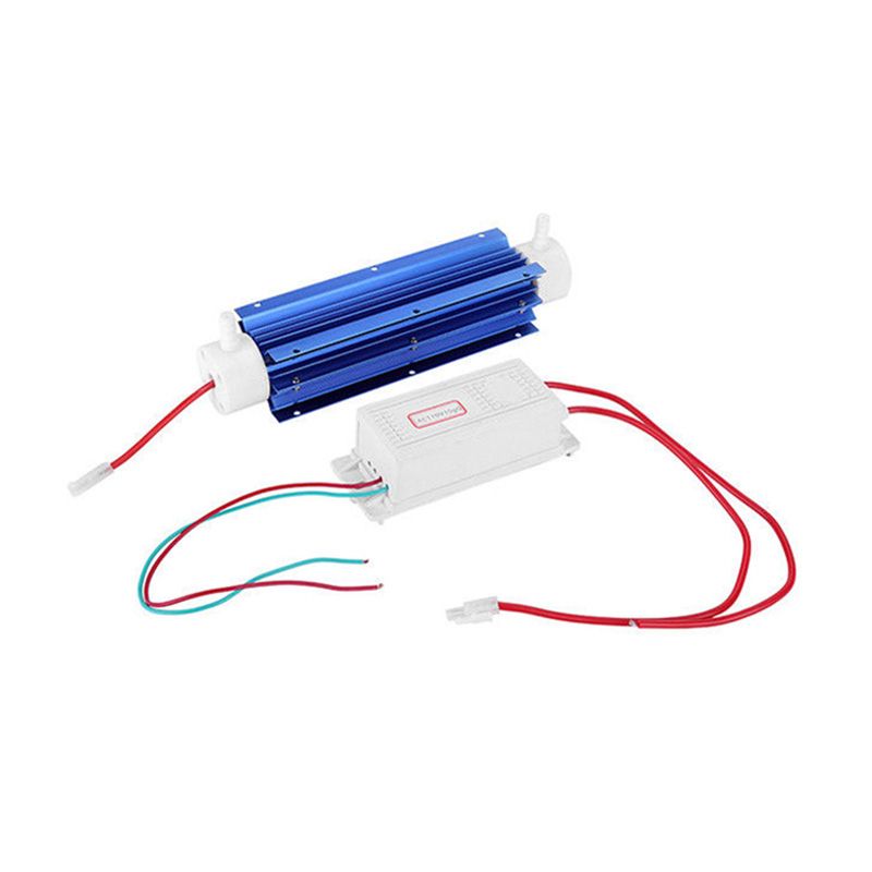 10G Ozone Generator Ozonator Ionizer Tube Air Purifier Quartz Tube+Power Supply