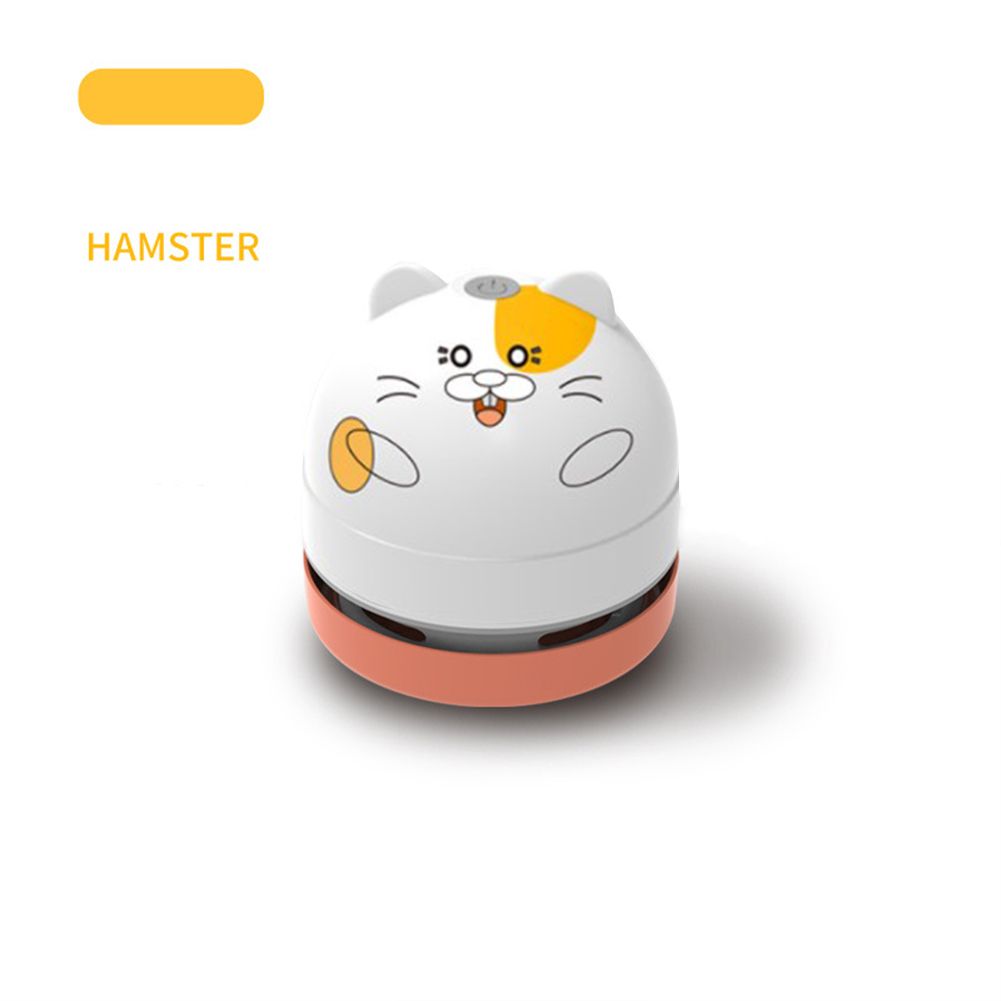 Cute Cartoon l Desktop Vacuum Cleaner Portable Electric ser Scrap CleaMining Machine color